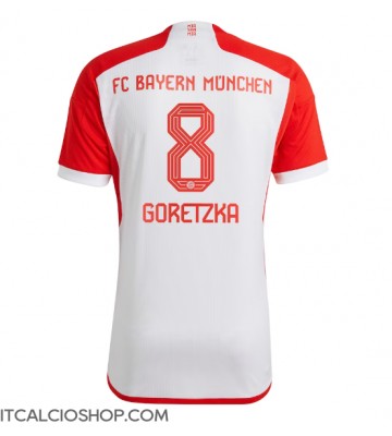 Bayern Munich Leon Goretzka #8 Prima Maglia 2023-24 Manica Corta